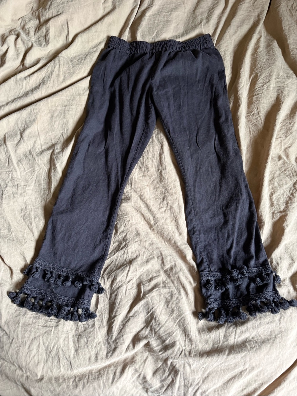 Calypso Tasseled Capris - wmns xs